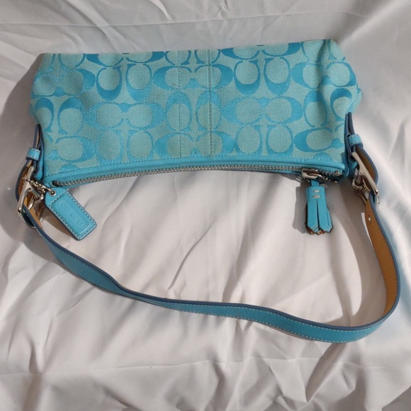 COPY - Light Blue Coach Bag - Picture 5 of 9